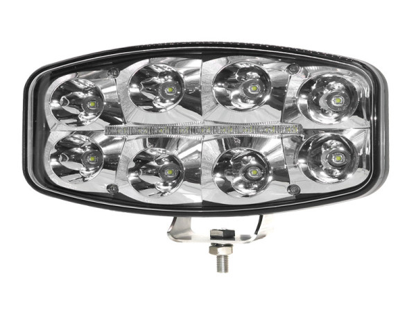 Svítilna pracovní LED - přídavný světlomet - 245x140mm, 12-48V, 8 CREE LED, 80W, 4800Lm