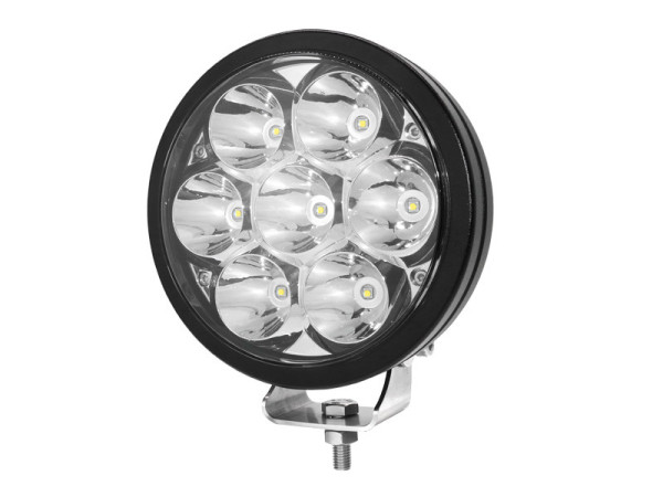 Svítilna pracovní LED - přídavný světlomet - průměr 170 mm, 12-48V, 7 CREE LED, 49W, 4000Lm, R112