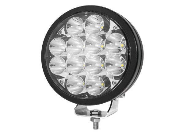 Svítilna pracovní LED - průměr 180 mm, 10-32V, 12 CREE LED, 60W, 3600Lm, R112,R10