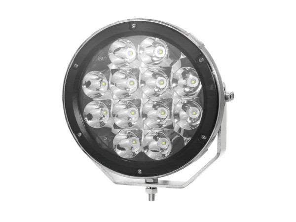 Svítilna pracovní LED - přídavný světlomet - průměr 230 mm, 10-60V, 12 CREE LED, 120W, 7600Lm