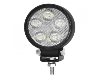 Svítilna pracovní LED - couvací přídavný světlomet - průměr 75 mm, 10-32V,  5 OSRAM LED, 7.5W, 750Lm, R10