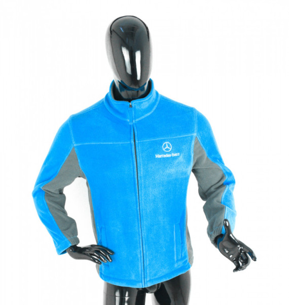Bunda/mikina fleece MERCEDES-BENZ modrá M