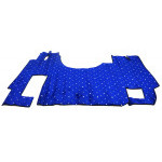 Koberce textilní MERCEDES, ACTROS MP2-3, 2005, modré, kompletní kabina