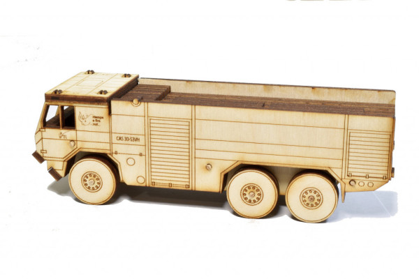 Stavebnice Tatra hasič T815-7 6x6 CAS, 14 cm, 1:64