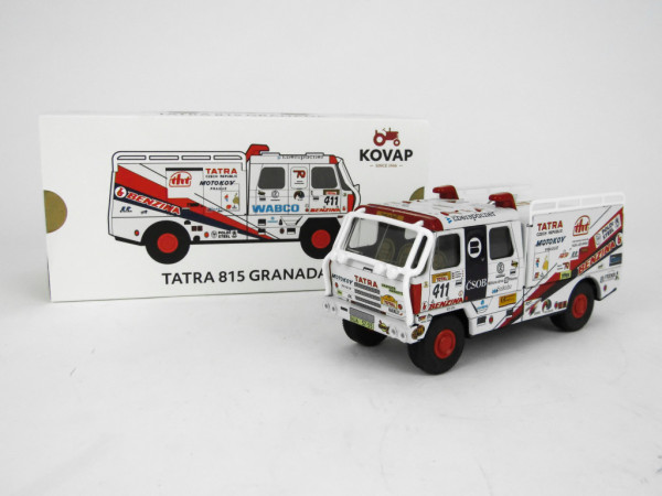 Model Tatra 815 Has Granada -Dakar 1995 16cm 1:43 plechový