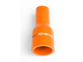Redukce silikonová přímá, průměr 38/22 mm, délka 102 mm