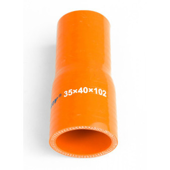 Redukce silikonová přímá, průměr 40/35 mm, délka 102 mm