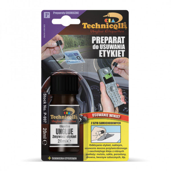 Odstraňovač etiket TECHNICQLL 20ml