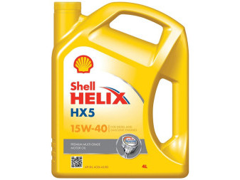Olej motorový 15W40 SHELL HELIX HX5 4L