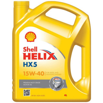 Olej motorový 15W40 SHELL HELIX HX5 4L