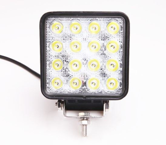 Svítilna pracovní 16 LED, 16*3W,110X110X72 MM 48W 6000K