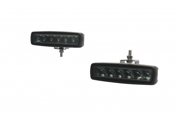 Svítilna pracovní LED - přídavný světlomet - 160x46mm, 10-32V, 6x5W OSRAM LED, 2259 Lm, R112 a R10