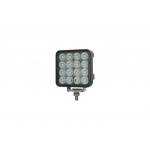 Svítilna pracovní LED 105x105mm, 10-32V, 64x1W OSRAM LED, 4105 Lm, R10