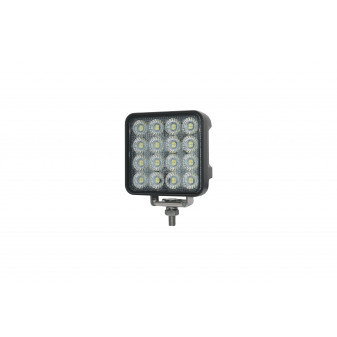 Svítilna pracovní LED 105x105mm, 10-32V, 64x1W OSRAM LED, 4105 Lm, R10