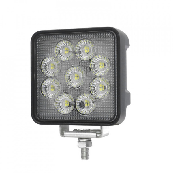 Svítilna pracovní LED 110x110mm, 10-32V, 36x1.5W OSRAM LED, 54W, 3528Lm, R10