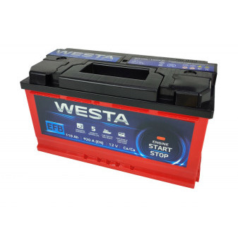 Autobaterie WESTA RED 12V/110 Ah EFB start-stop