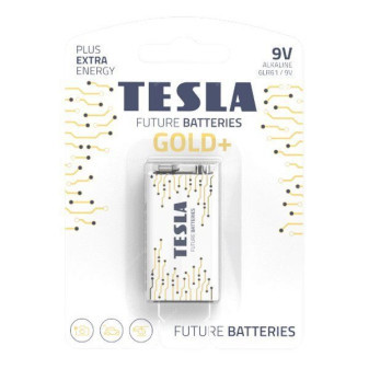 Baterie 9V GOLD alkalická TESLA