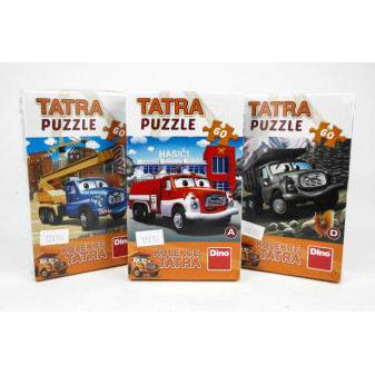 Hračka puzzle Tatra 23,5x21,5cm 6 druhů