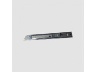 Nůž ulamovací celokovový nerez, 18mm, Auto-lock