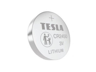 Baterie CR2450 3V lithiová TESLA