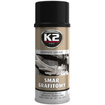 Mazivo grafitové K2 GRAPHITE 400ml