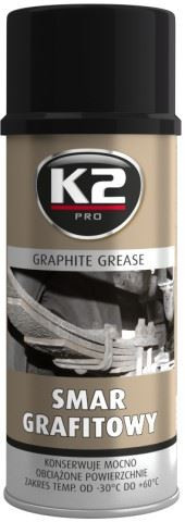 Mazivo grafitové K2 GRAPHITE 400ml