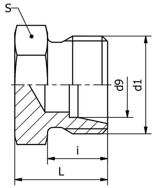 Zátka trubky M12*1,5 6L ZKT2