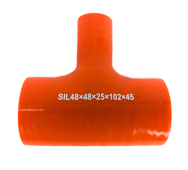 Hadice silikonová spojka T průměr 48x25mm, délka 102x45 mm