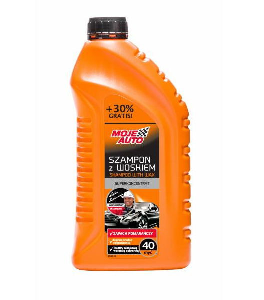 Autošampon s voskem  MOJE AUTO 1,3L