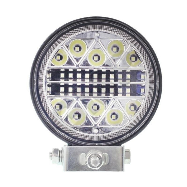 Svítilna pracovní kulatá 28 LED, 10-30V, 28*3W,  D=112mm