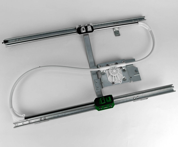 Mechanismus spouštění okna levý bez motorku DAF,RVI, RENAULT PREMIUM