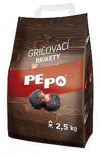 Brikety grilovací 2,5kg