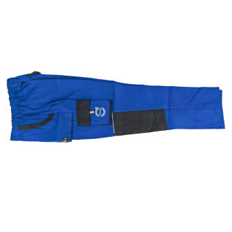 Kalhoty pánské montérkové modro-černé VOLVO vel.56