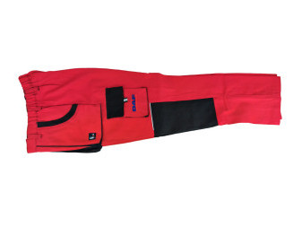 Kalhoty pánské montérkové červeno.černé DAF vel.56
