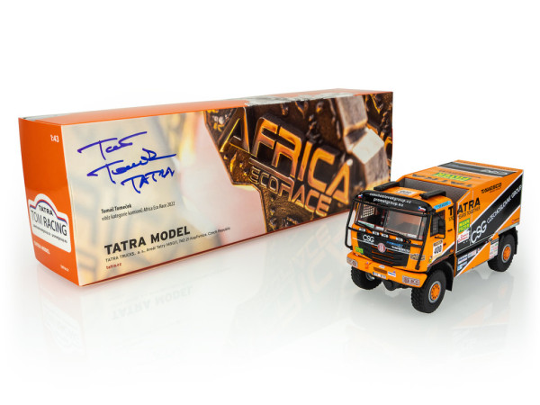 Model TATRA 815 TOMEČEK 2022 Africa Eco Race, originál podpis