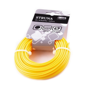 Struna 3mm x15m kulatá