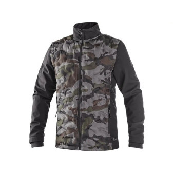 Bunda CXS CAMO, pánská, maskáčovo-černá, vel. 54