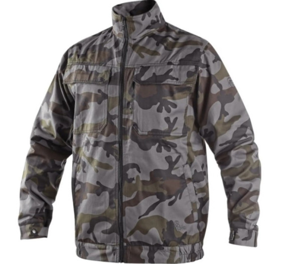 Bunda CXS CAMO, pánská, maskáčovo-černá, vel. 56
