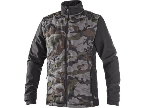 Bunda CXS CAMO, pánská, maskáčovo-černá, vel. 64