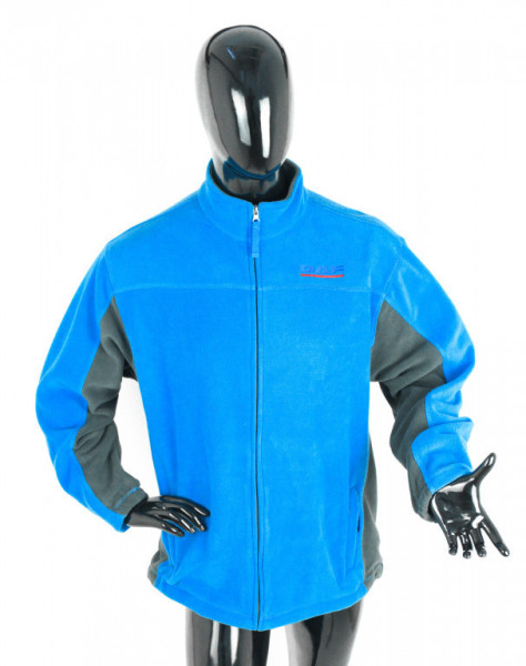 Bunda/mikina fleece DAF modrá M