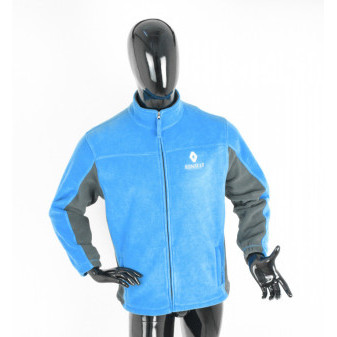 Bunda/mikina fleece RENAULT modrá 3XL