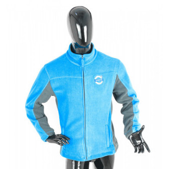 Bunda/mikina fleece VOLVO modrá 3XL