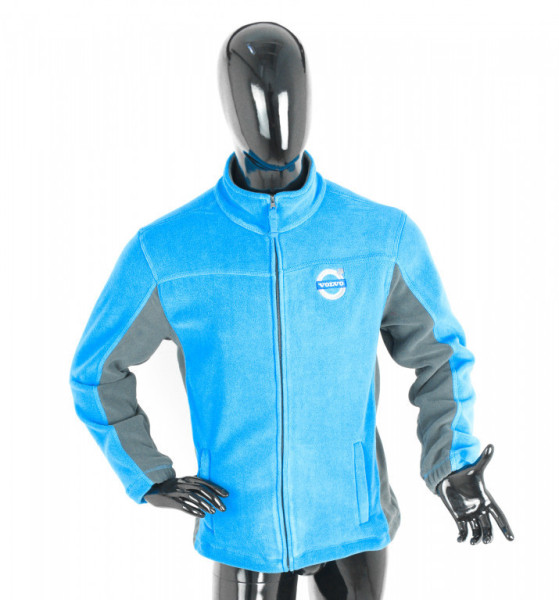 Bunda/mikina fleece VOLVO modrá 3XL