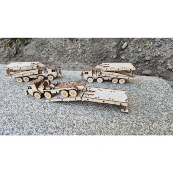 Stavebnice Tatra vojenská, mostní  konstrukce, AM-70 EX Excalibur Army 8x8, 1:64