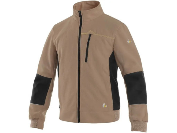Mikina pánská CXS-TEXAS, béžovo-černá, vel. 2XL