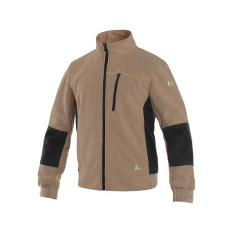 Mikina pánská CXS-TEXAS, béžovo-černá, vel. 3XL