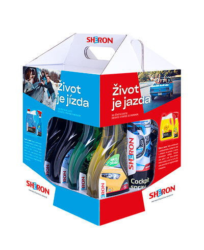 Box/sada dárková, letní čistění auta