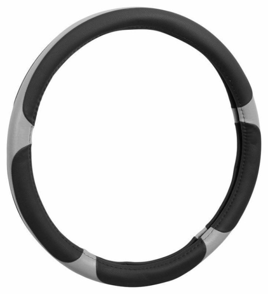 Potah volantu GRIP šedý 37-39cm