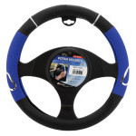Potah volantu RALLY modrý 37-39cm