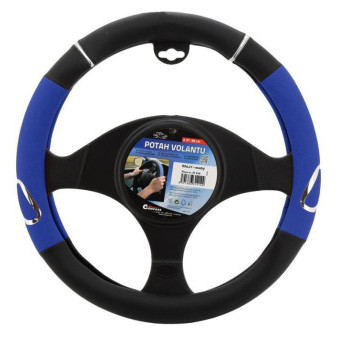 Potah volantu RALLY modrý 37-39cm